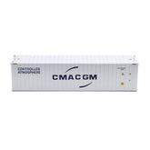 Banboring White-1 40GP Cooler Container Box Alloy Model 1:50